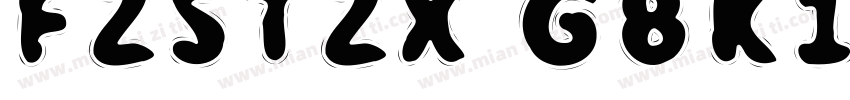 FZSTZX GBK1 0字体转换